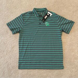Men’s Antiqua Philadelphia Phillies Phanatic Striped Golf Polo Shirt Large NWT